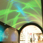 Digital Gateway IT Shopping Center in Bangkok uses Screen Goo Max Contrast for Ceiling Curved Projection Screen
