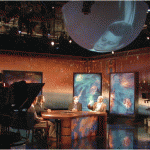 Screen Goo Rear Projection dome at History Channel