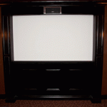 Casey Sponenburgh's 2nd Home Theater with the lights on.
