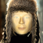 Screen Goo Rear Projection coatings help give a face, any face, to Furhat's highly intelligent social robot