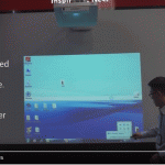2 in 1 Projection and Digital Annotating Surface Powered by Screen Goo