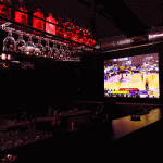 Screen Goo Reference White projection screens for Stigma Sports Bar in Ashqelon, Israel