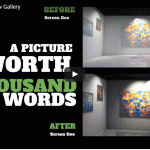Before and After Screen Goo at Sunsuria City Show Gallery Kuala Lumpur, Malaysia