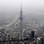 Tokyo Sky Tree, a new landmark in Tokyo Japan is using a number of Screen Goo screens